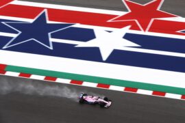 Sergio Perez Force India US GP F1/2018