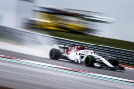 Charles Leclerc, Alfa Romeo Sauber C37 during the United States GP at Circuit of the Americas 2018 in Circuit of the Americas, United States of America.