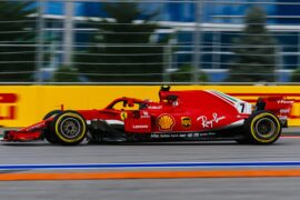 Kimi Raikkonen Ferrari Russian GP F1/2018