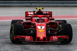 Kimi Raikkonen Ferrari US GP F1/2018