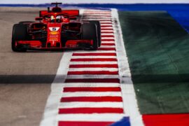 Sebastian Vettel Ferrari Russian GP F1/2018