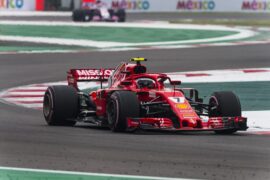 Kimi Raikkonen Ferrari Mexican GP F1/2018