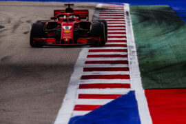 Sebastian Vettel Ferrari Russian GP F1/2018