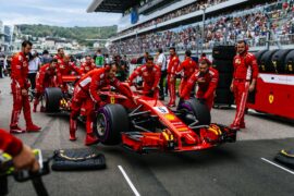 Sebastian Vettel Ferrari Russian GP F1/2018