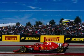 Kimi Raikkonen Ferrari US GP F1/2018