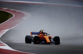 Circuit of the Americas, Austin, Texas, USA 2018. Stoffel Vandoorne, McLaren MCL33.