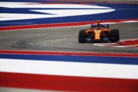 Circuit of the Americas, Austin, Texas, USA 2018. Stoffel Vandoorne, McLaren MCL33