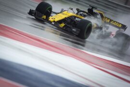 Nico Hulkenberg (GER) Renault Sport F1 Team RS18. United States Grand Prix, Friday 19th October 2018. Circuit of the Americas, Austin, Texas, USA.