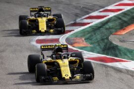 Carlos Sainz Jr (ESP) Renault Sport F1 Team RS18. Russian Grand Prix, Sunday 30th September 2018. Sochi Autodrom, Sochi, Russia.