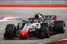 Kevin Magnussen on track Haas Russian GP F1/2018