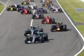 Formula One - Mercedes-AMG Petronas Motorsport, japanilainen GP 2018. Lewis Hamilton, Valtteri Bottas