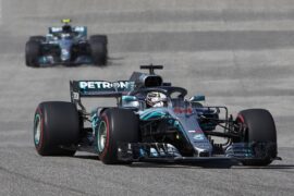 Formula One - Mercedes-AMG Petronas Motorsport, United States GP 2018. Lewis Hamilton, Valtteri Bottas
