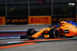 Fernando Alonso McLaren Russian GP F1/2018