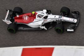 Charles Leclerc, Alfa Romeo Sauber C37 at Formula One World Championship, Rd18, United States Grand Prix, Practice, Circuit of the Americas, Austin, Texas, USA