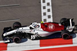 Charles Leclerc, Alfa Romeo Sauber C37 at Formula One World Championship, Rd16, Russian Grand Prix, Qualifying, Sochi Autodrom, Sochi, Krasnodar Krai, Russia, Saturday 29 September 2018.