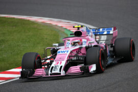Esteban Ocon (FRA) Racing Point Force India F1 VJM11. Japanese Grand Prix, Saturday 6th October 2018. Suzuka, Japan.