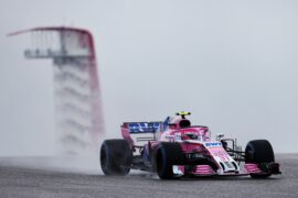 Esteban Ocon (FRA) Racing Point Force India F1 VJM11. United States Grand Prix, Circuit of the Americas, Austin, Texas, USA.