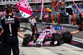 Sergio Perez (MEX) Racing Point Force India F1 VJM11. Russian Grand Prix, Saturday 29th September 2018. Sochi Autodrom, Sochi, Russia.