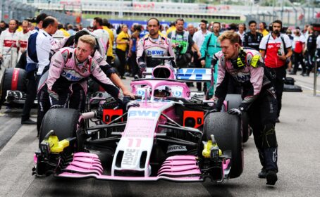 2018 Force India VJM11 F1 car launch pictures