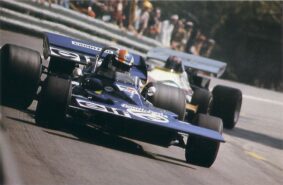 Tyrell 001 driven by François Cevert on Spa in Belgium (1971)
