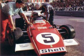 Ferrari 312B2 driven by Clay Regazzoni at Monaco (1971)