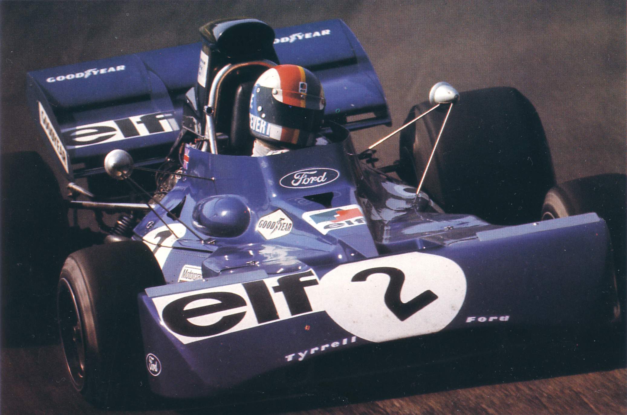 F1 Tyrrell ティレル ブルゾン ティレルブルー リバーシブル？ブルゾン