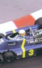 Tyrrell P34 driven by Jodi Schecktert in Monaco (1976)