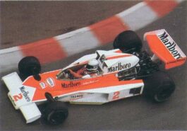 McLaren M26D driven by Jochen Mass in Monaco 1977