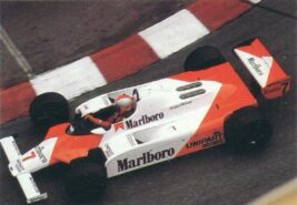 McLaren MP4-1B driven by John Watson in Monaco (1982)