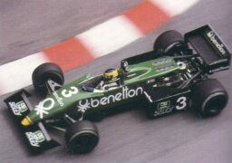 Tyrrell 013 driven by Michele Alboreto in Monaco (1983)