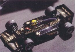Lotus 97T driven by Ayrton Senna in Monaco (1985)
