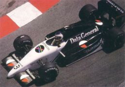 Tyrrell DG016 driven by Jonathan Palmer at Monaco (1987)