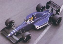 Tyrrell 017B driven by Michele Alboreto at Monaco (1989)