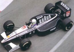 Tyrrell 020 driven by Stefano Modena at Monaco (1991)