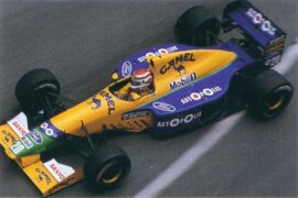 Benetton B191 Ford driven by Nelson Piquet at Monaco (1991)