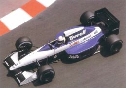 Tyrrell 020B Andrea de Cesaris at Monaco (1992)