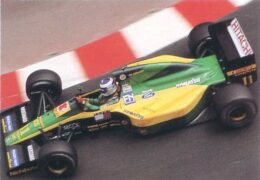 Lotus 102D driven by Mika Hakkonen in Monaco (1992)