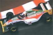 Lotus 107 driven by Alex Zanardi in Monaco (1993)