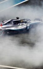 2018 Abu Dhabi GP winner Lewis Hamilton Mercedes
