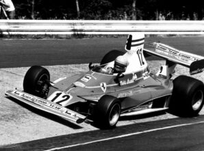 Ferrari 312T on the Nurburgring driven by Niki Lauda (1975-1976)