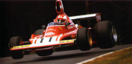 Ferrari 312T driven by Clay Regazzoni 1974 Germany Núrburgring