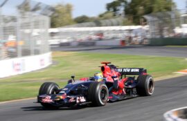 Toro Rosso STR3 driven by Sebastien Bourdais in Australia (2008)