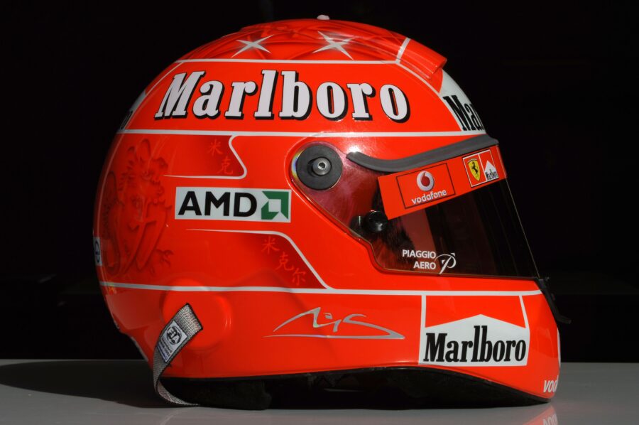 Michael Schumacher helmet 2006