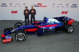 Toro Rosso STR12 car (2018) with Danill Kvyat & Carlos Sainz