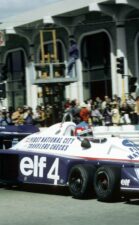 Tyrrell P34 driven by Patrick Depailler(FRA) Tyrrell , 4th place US GP West, Long Beach, 3 April 1977