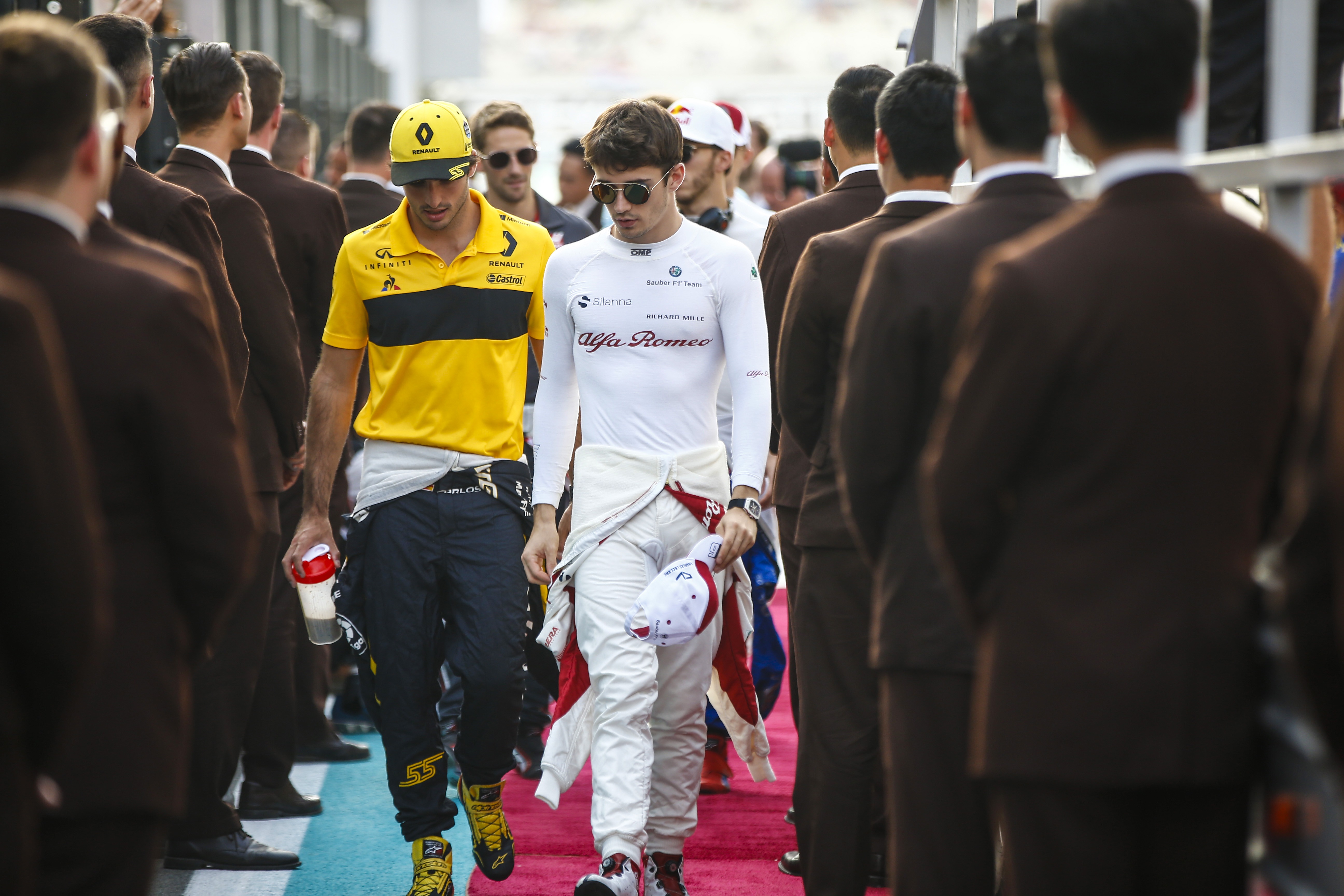 charles leclerc and carlos sainz