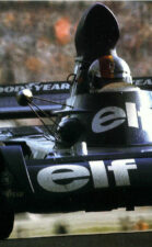 Tyrrell 004 driven by François Cevert on Spa in Belgium (1973)