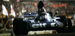 Tyrrell 004 driven by François Cevert on Spa in Belgium (1973)
