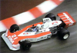 Williams FW04 Ford driven by Arturo Merzario in Monaco 1975