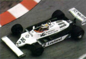 Williams FW07C driven by Carlos Reutemann in Monaco (1981)